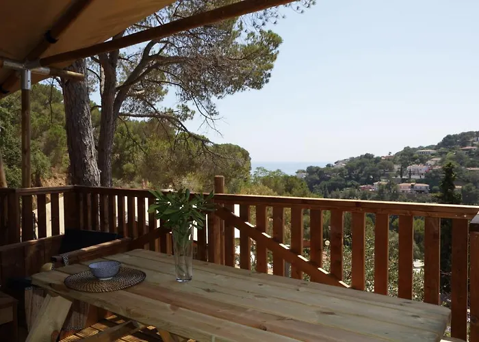 キャンプ場 Senia Cala Canyelles